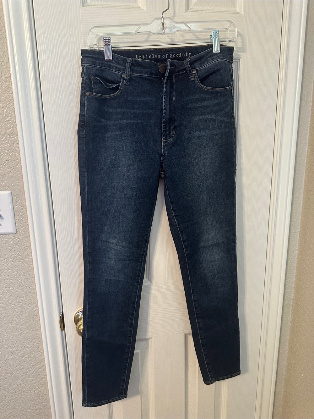 Articles Of Society Dark Indigo Skinny Jeans